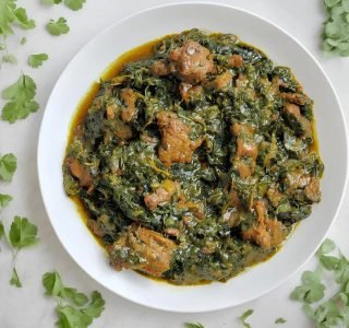 Palak(Spinach) Gosht